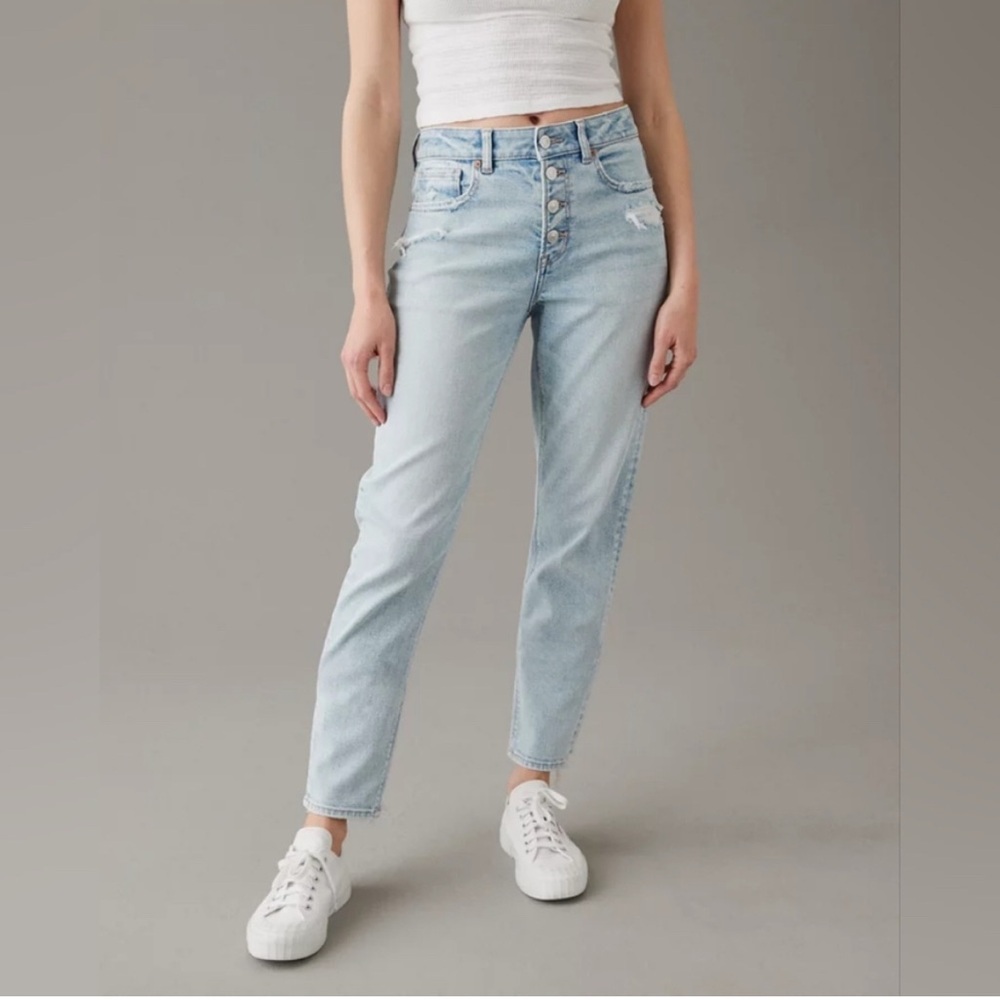 AE Stretch Mom Jean